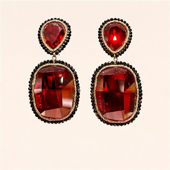 Orecchini Cianfrone Gioielli Donna in Argento Cristallo O18OR - O18OR